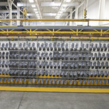 Large rack zinc plating